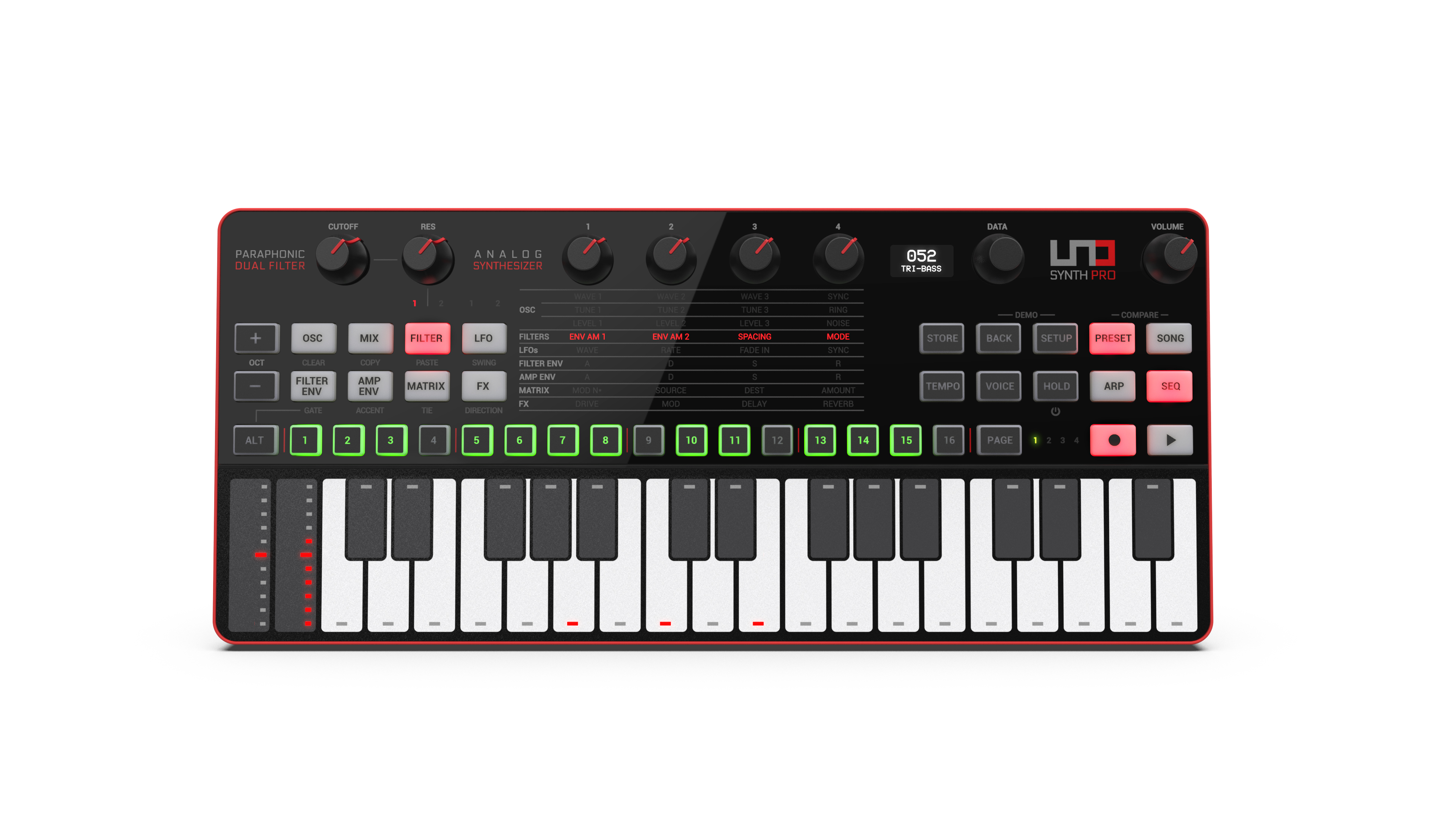 IK Multimedia UNO Synth Pro Desktop Настольные аналоговые синтезаторы